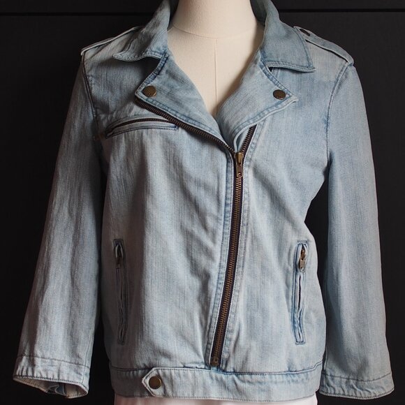 Gap | 1969 Zip Up Denim Jacket - Picture 1 of 10